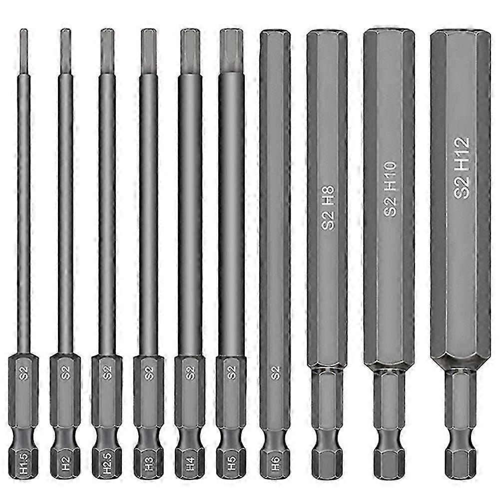 10-Pieceinner Hexagon Spanner 1.5-12Mm Wrench Socket