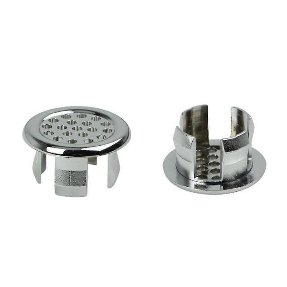 1x Kitchen Sink Basin Plug Hole Overflow Ring Mesh Ring Hollow Ring Plastic