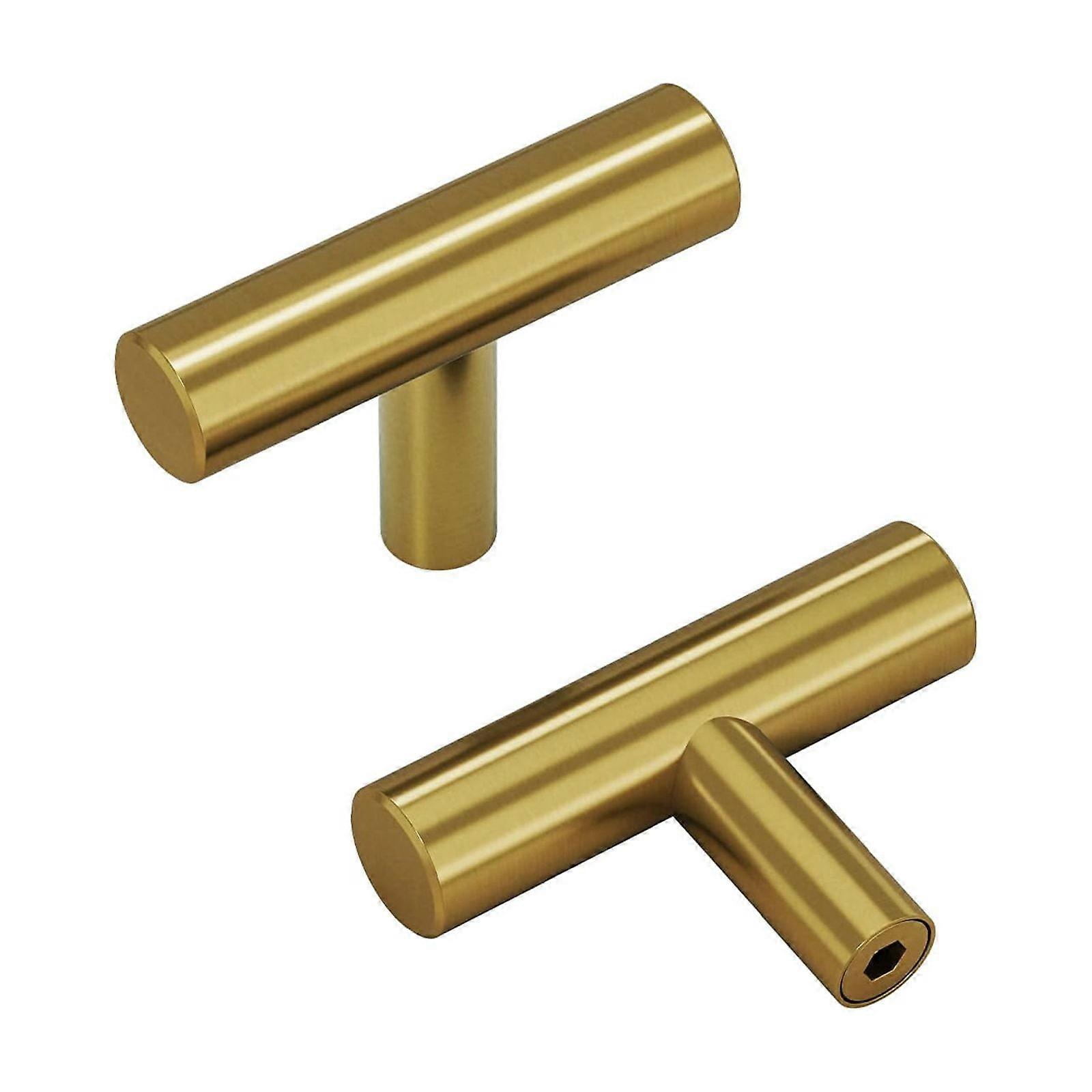 Matte Black Cabinet Hardware Stainless Steel Drawer Knobs 30 Pack - Kitchen Cabinet Door Knobs