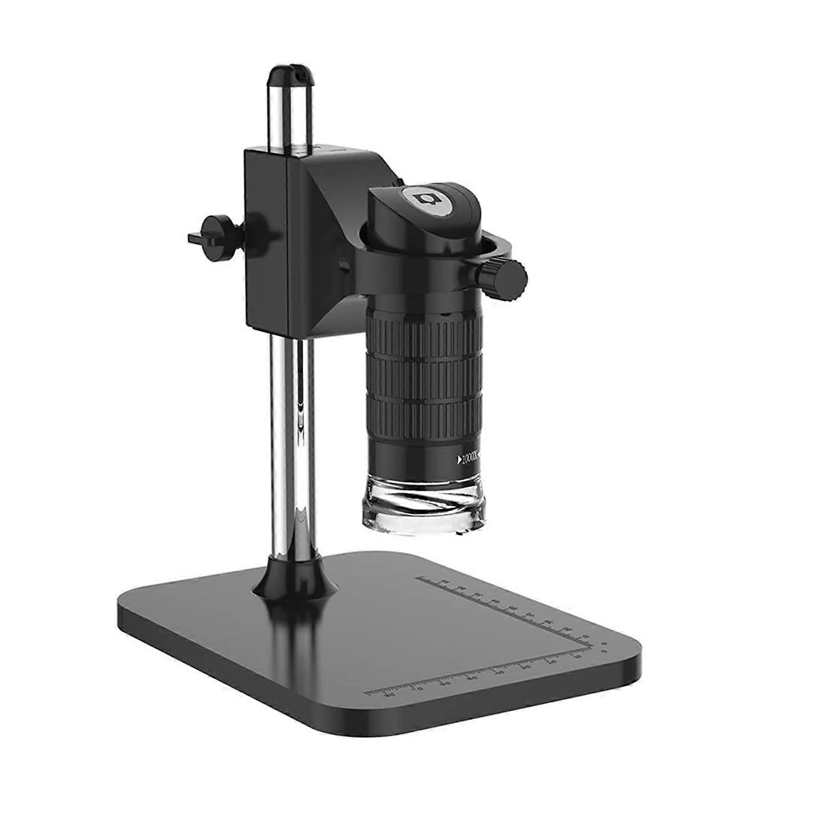 Digital USB Microscope 1000X  Magnification with Adjustable Stand and 2MP Camera for PC Inspection