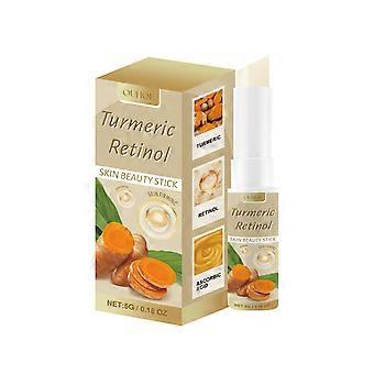 Turmeric And Retinol Beauty Bar Lightens Skin Texture, Brightens Collagen, Moisturizes And Refreshes Skin