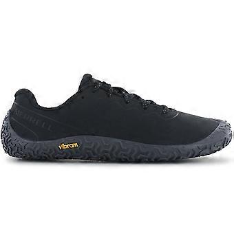 Merrell Vapor Glove 6 LTR nahkaiset miesten paljasjalkakengät - mustat J067939