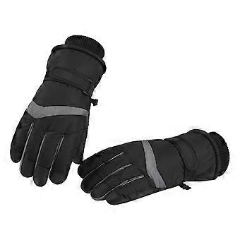 Guantes de esquí, guantes de nieve para hombre, impermeables, para snowboard de invierno, para esquí en clima frío.