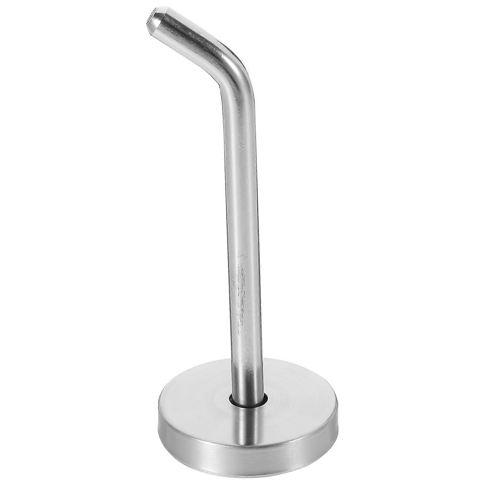 Silver Stainless Steel Coat Hook for Wall Storage 1Set Practical Design