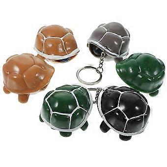 Silicone Squeeze Turtle Toys for Kids Playing 6Pcs Assorted