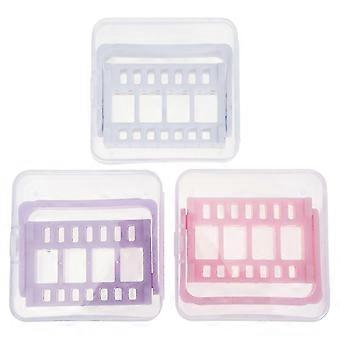 Aufbewahrungsbox für Nagelzubehör, vielseitige Aufbewahrungsbox für Nagelschleifköpfe, 3-teilig