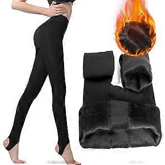 Thermal Leggings Women High Waist Fleece Lined Winter Black Sports Leggings Soft Winter Thick Yoga Pants for Skiing Hiking Snowboard Gym