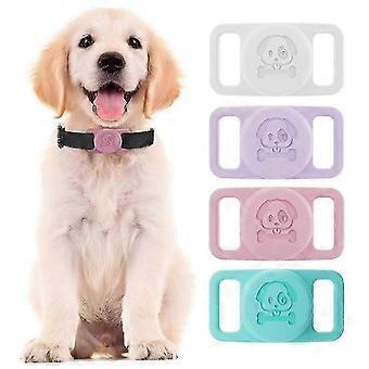 Locator Case compatible with Apple AirTag Pet Silicone Locator Loss,Orange