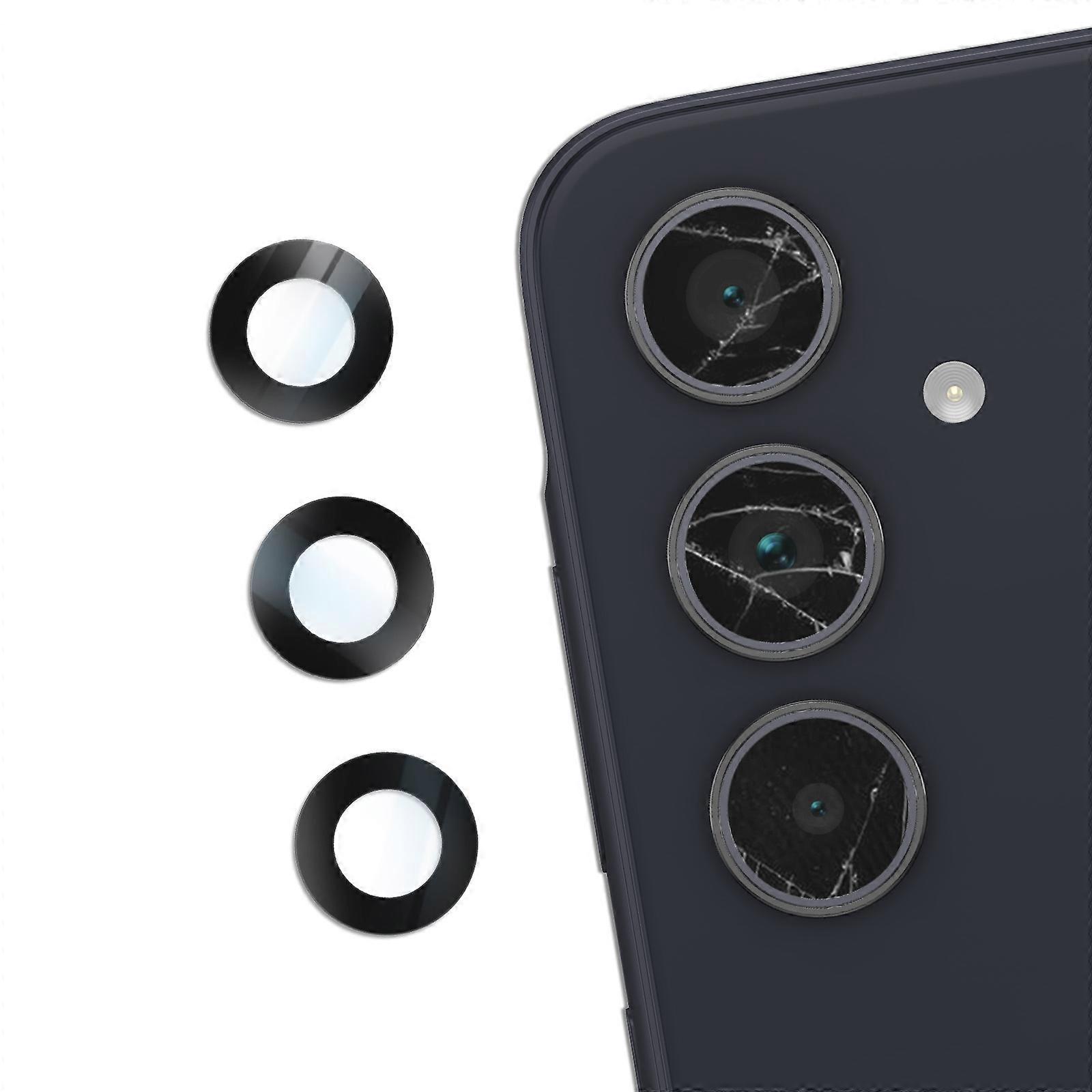 Complete Replacement Back Camera Lens for Galaxy A35 / A55, Black