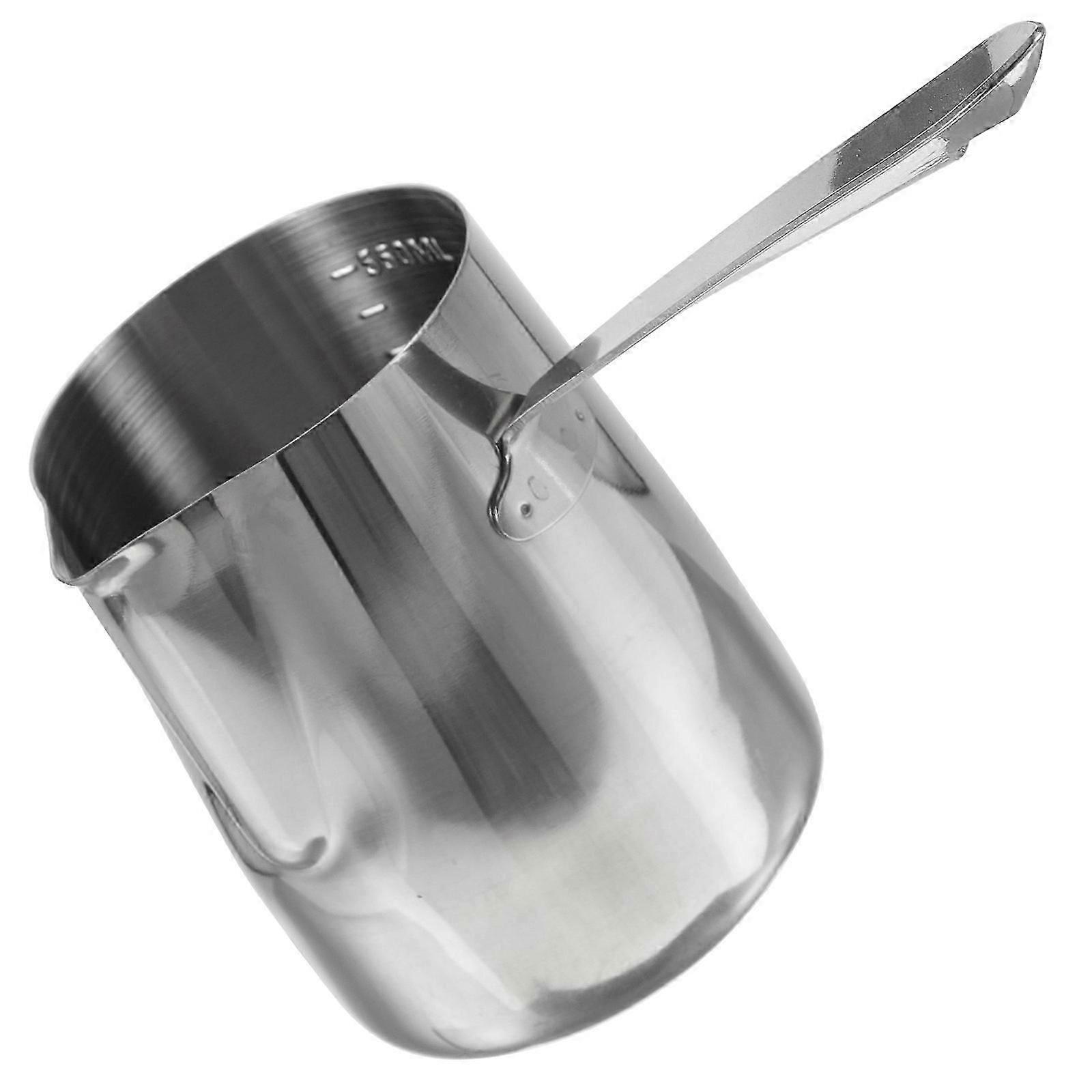 Multi-Function Frothing Pitcher Stainless Steel Coffee Jug for Use