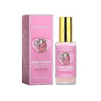 Brume corporelle parfumée légère, hydratant rafraîchissant au musc fraise, parfum longue durée, 50 ml