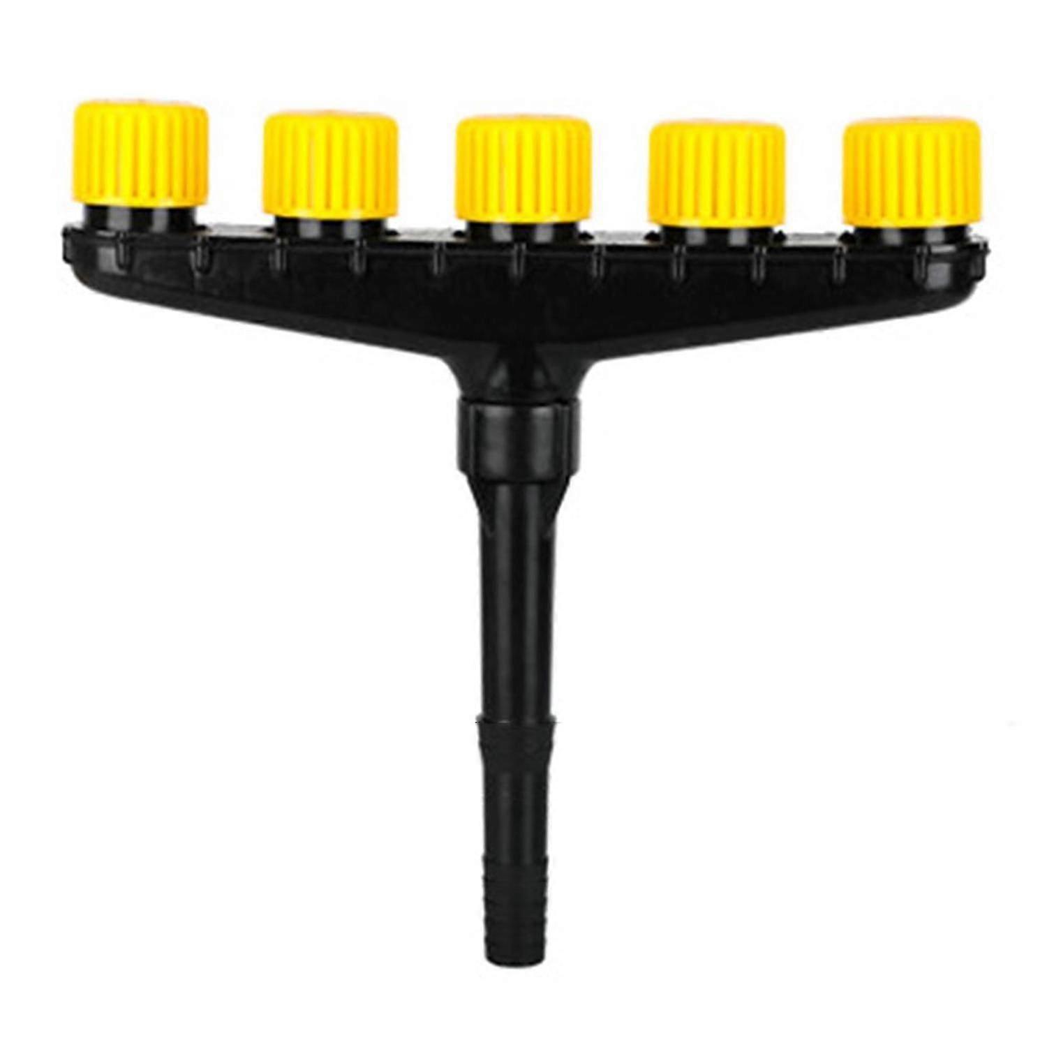 Multipurpose Garden Sprinkler With 5 Atomizer Nozzle Adjustable Output