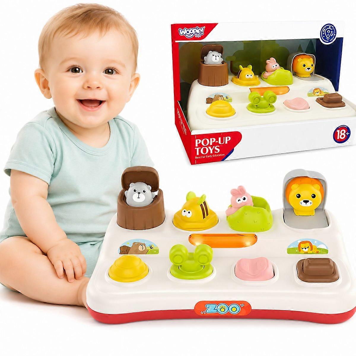 WOOPIE BABY Interactive Pop-Up Toy with Animals