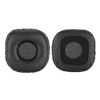 2pcs replacement haedset ear pad cover for marshall major monitor headphone (black) [MI]