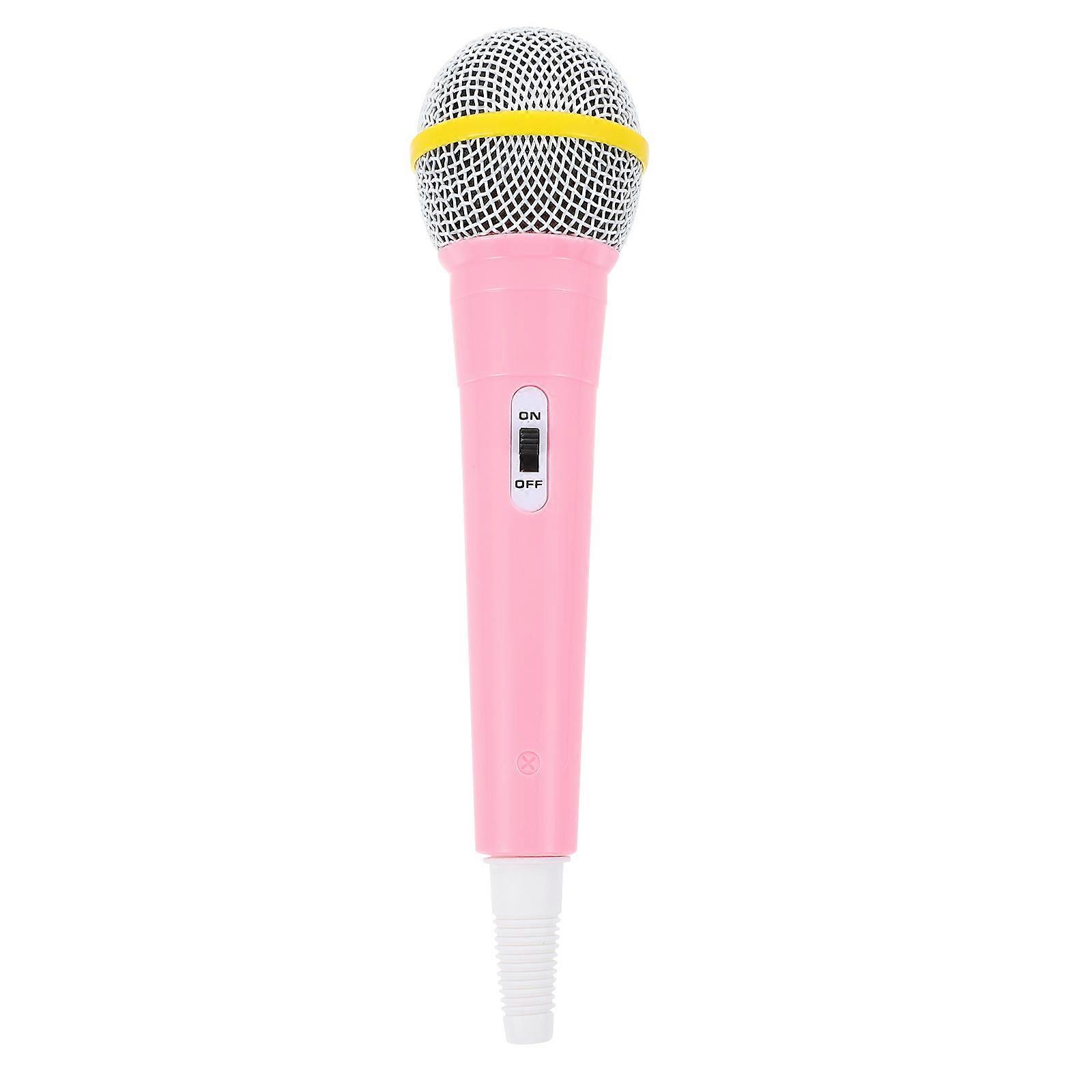 Plastic Microphone Prop Interesting Mini Microphone Funny Microphone Model
