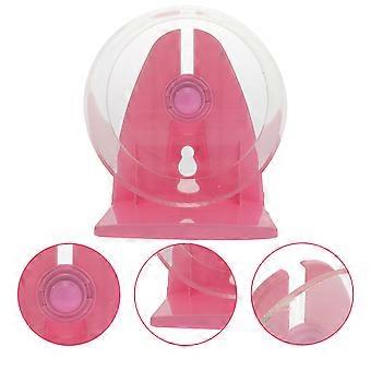Hamster Running Wheel Exercise Toy for Pets Pink 2Pcs