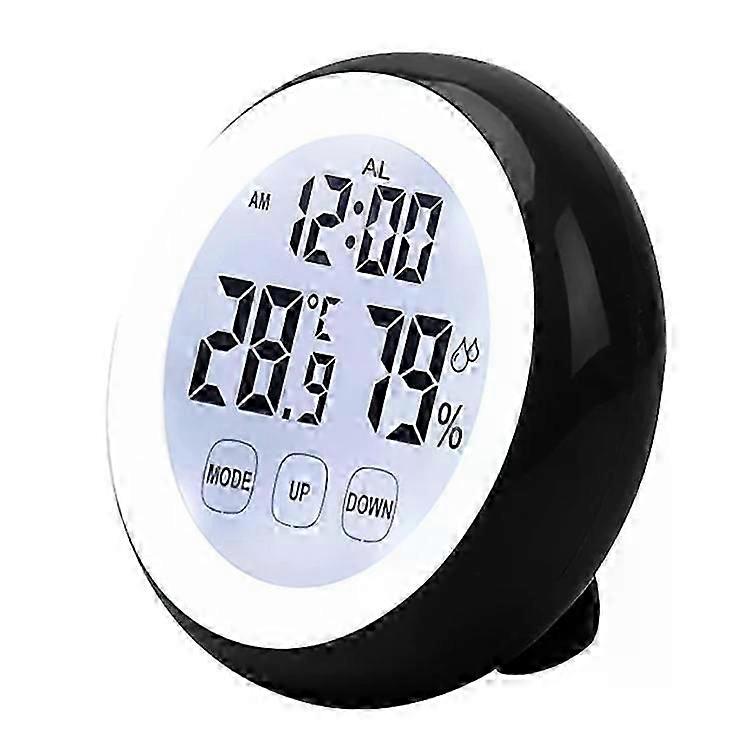 High Precision Indoor Electronic Thermometer-Black | Black