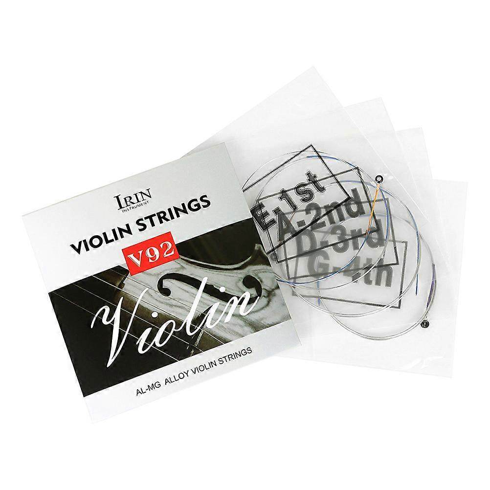 4pcs Violin Strings Kit String Replacements Universal Full Violin Strings Set for Violin
