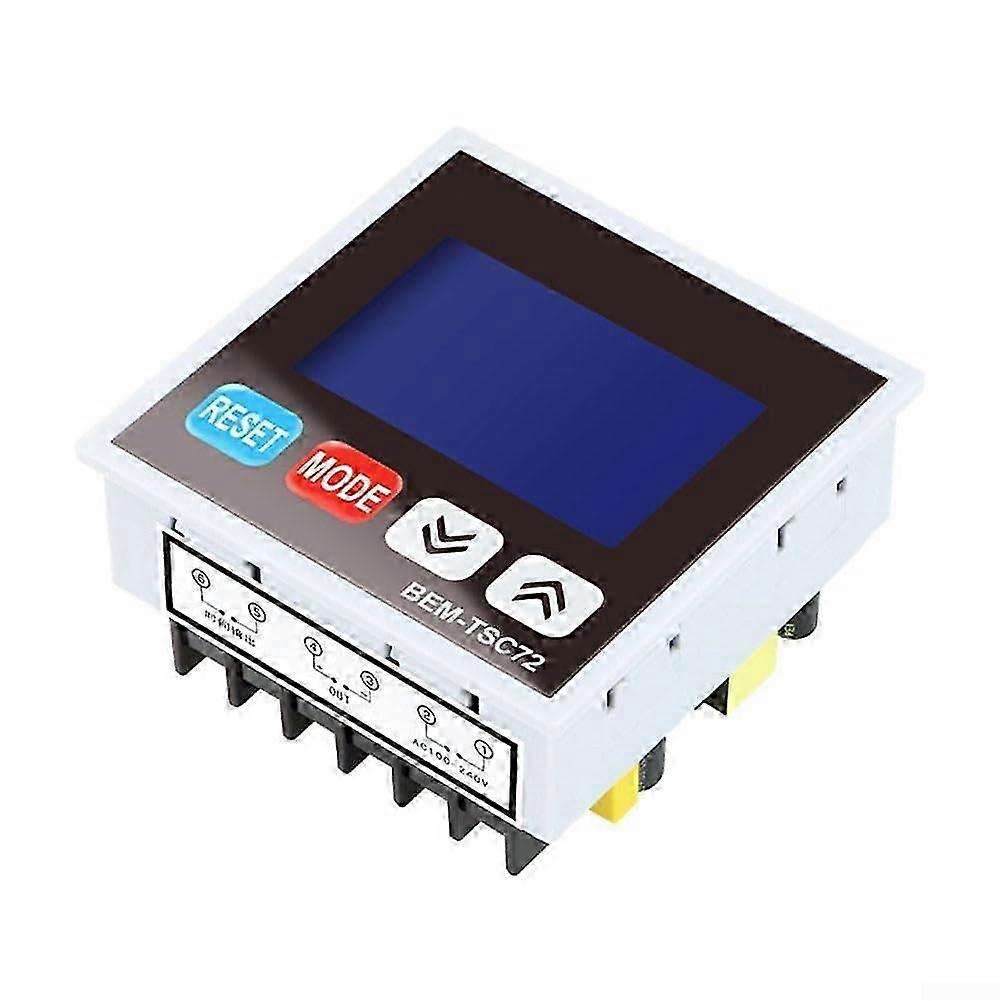 BEMTSC72 Digital Temperature Controller with LCD Display for SSR Output, Smart Energy Saving