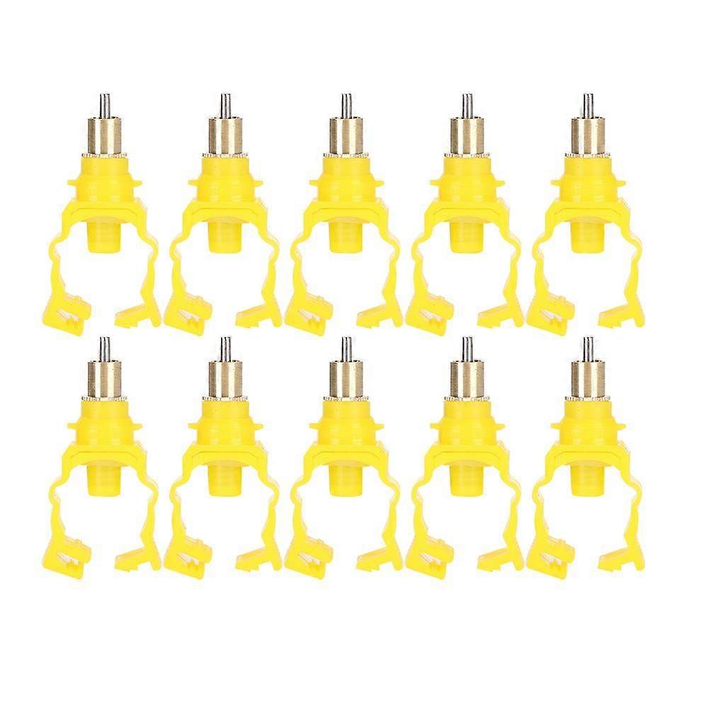 11PCS    Pipe Interface Nipple Drinking Fountains   Automatic Drinker