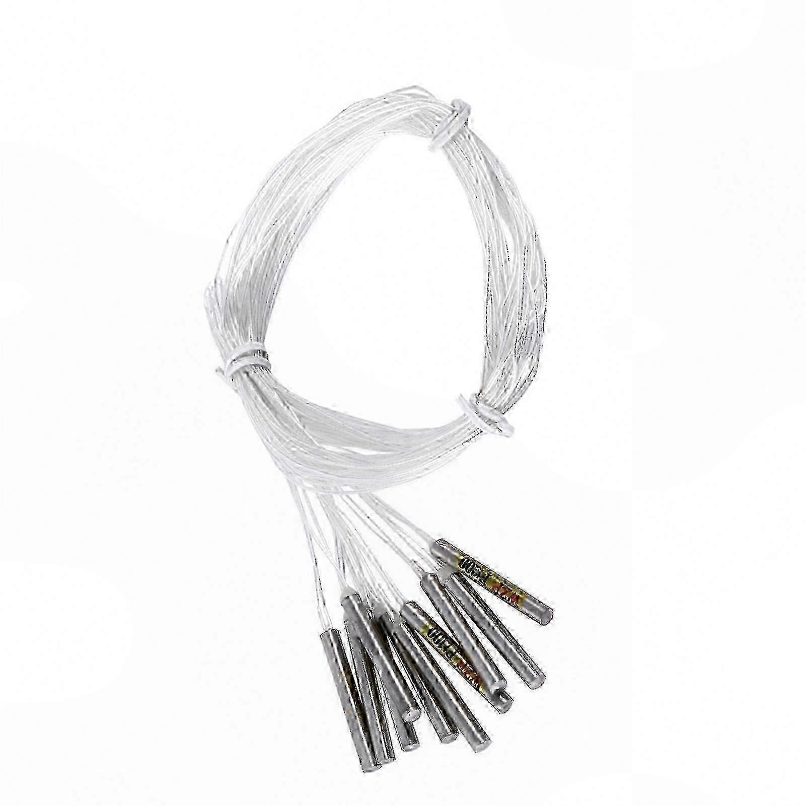 Waterproof Performance 10PCS PT100 Temperature Sensor Probe Compatible with Controller s202412241712