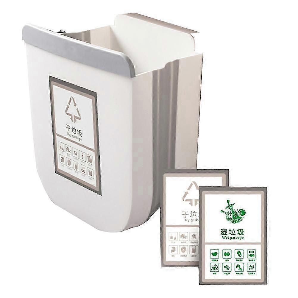 Kitchen Trash Bin Recycling Bin Separation Zero Waste Sorting Collection Bin Mini Trash Bin A