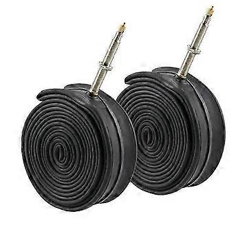2 Pack 700X35-43C Udskiftning af landevejscykler Presta ventil til landevejscykler, 80mm DS