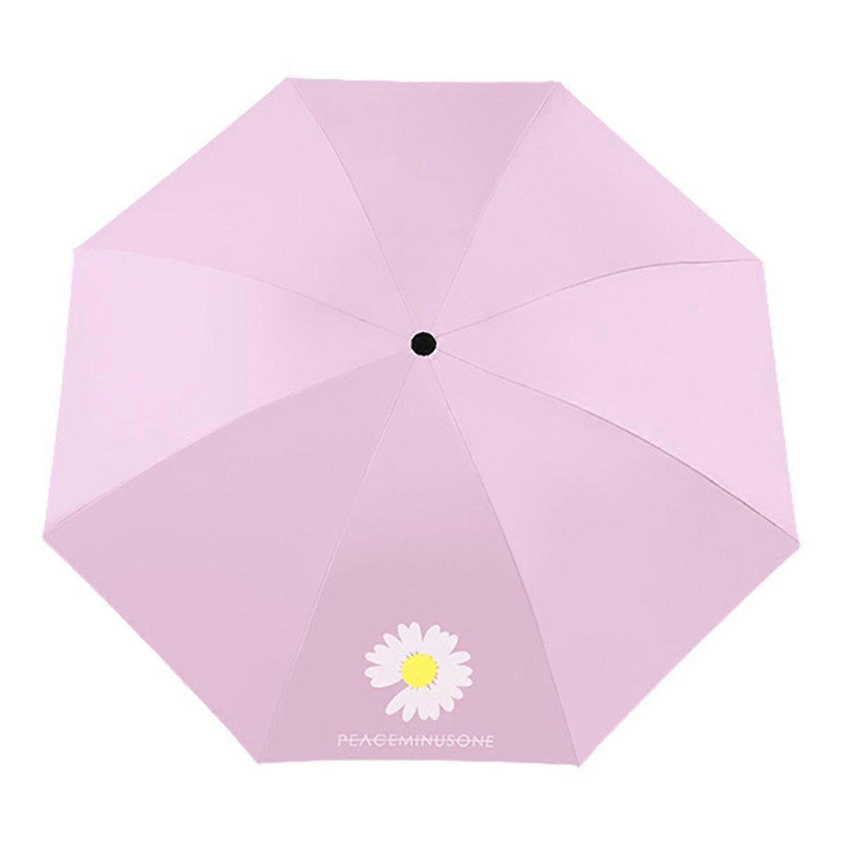 Folding Dual-Use UV-Protective Windproof Umbrella