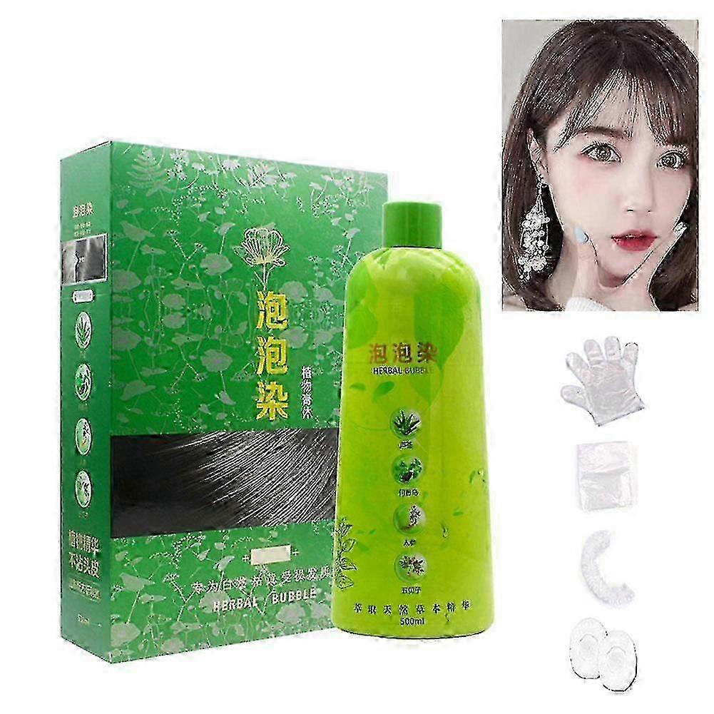 500ml Brimless Shampoo, Bubble Dye