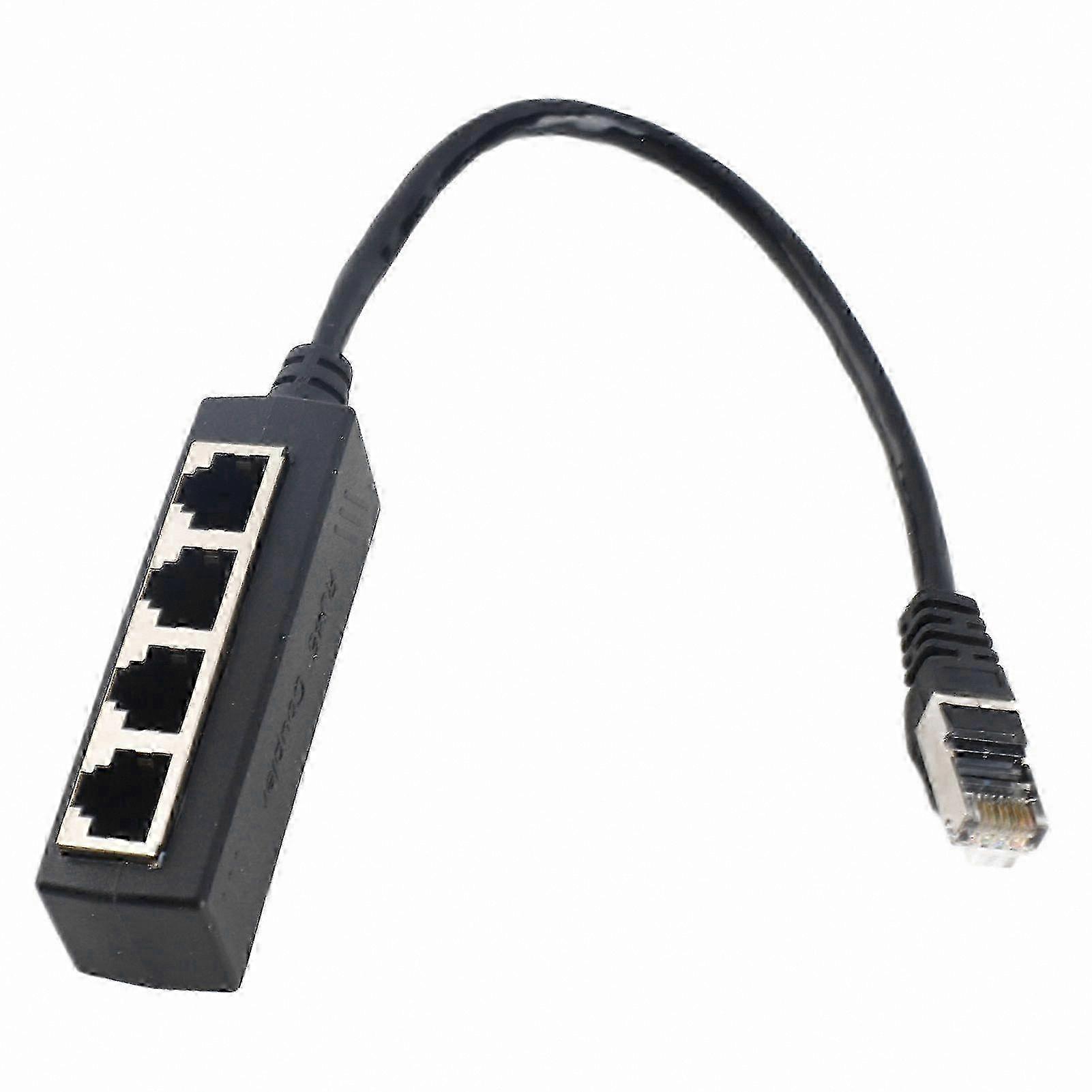 RJ45 1-to-4 Splitter Adapter