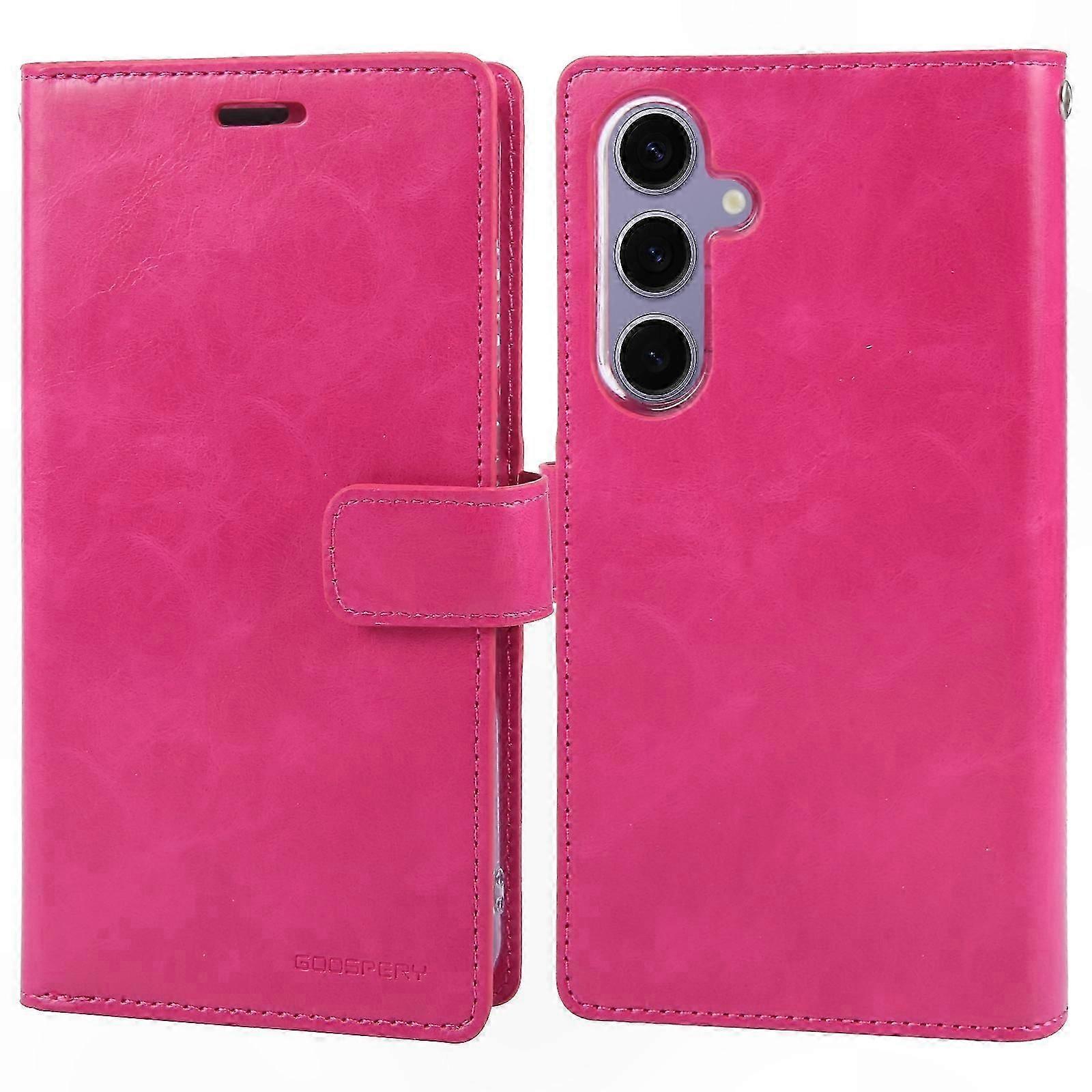 Leather Phone Case with 9 Card Slots and Diary Function