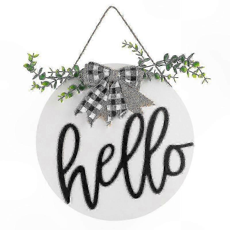 Single Welcome Door Plaque