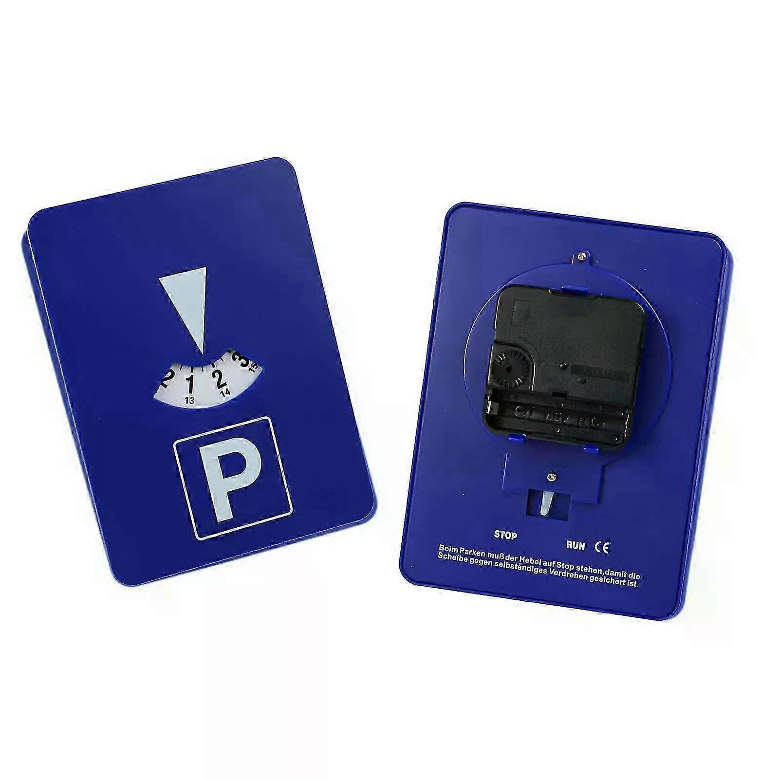 Blue ABS Parking Disc Timer
