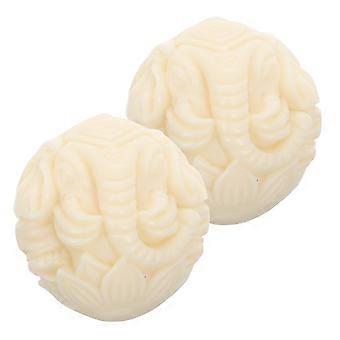 Hand Strengthener Ball Carved Elephant Head for Hand Fitness 4Pairs Massage Tool