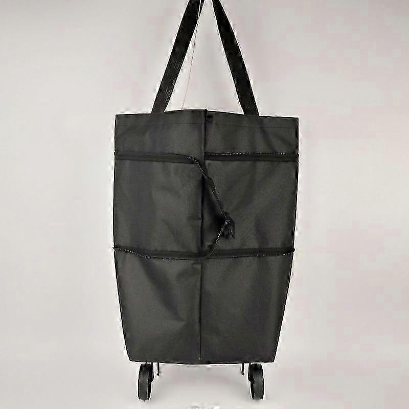 Portable Foldable Wheeled Backpack Cart
