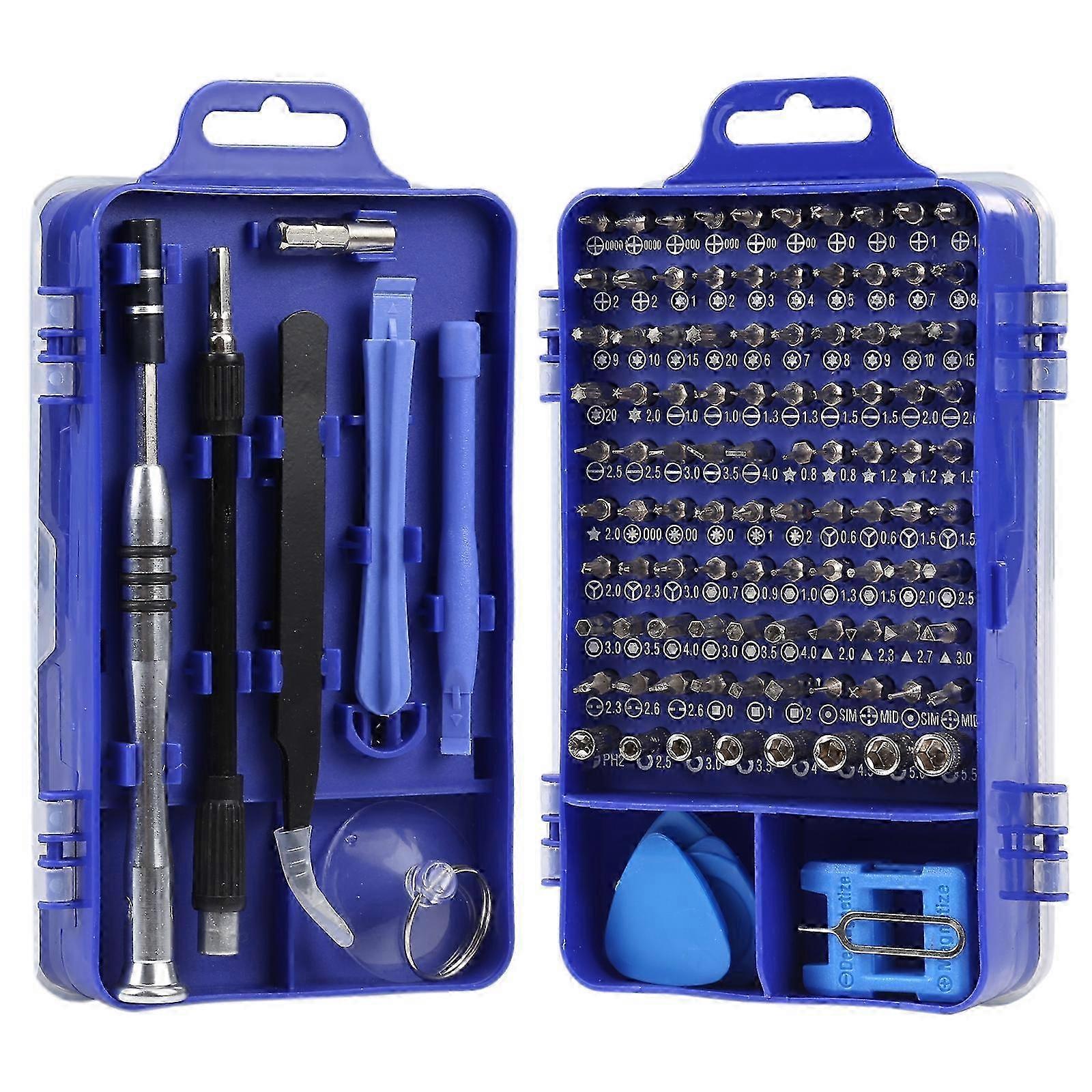 115-Piece Repair-Focused Screwdriver Kit