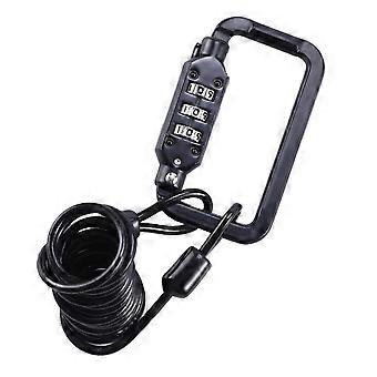 Bike Lock Combination with 3 Digit Password Function 3Pcs Set