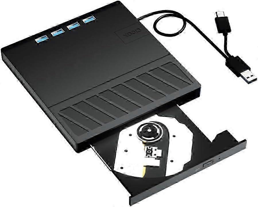 Type C BD CD DVD RW External Drive