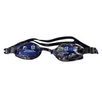 Professionelle Schwimmbrille mit UV-Schutz, aus Silikon, verstellbar, bequeme und wasserdichte Schwimmbrille.