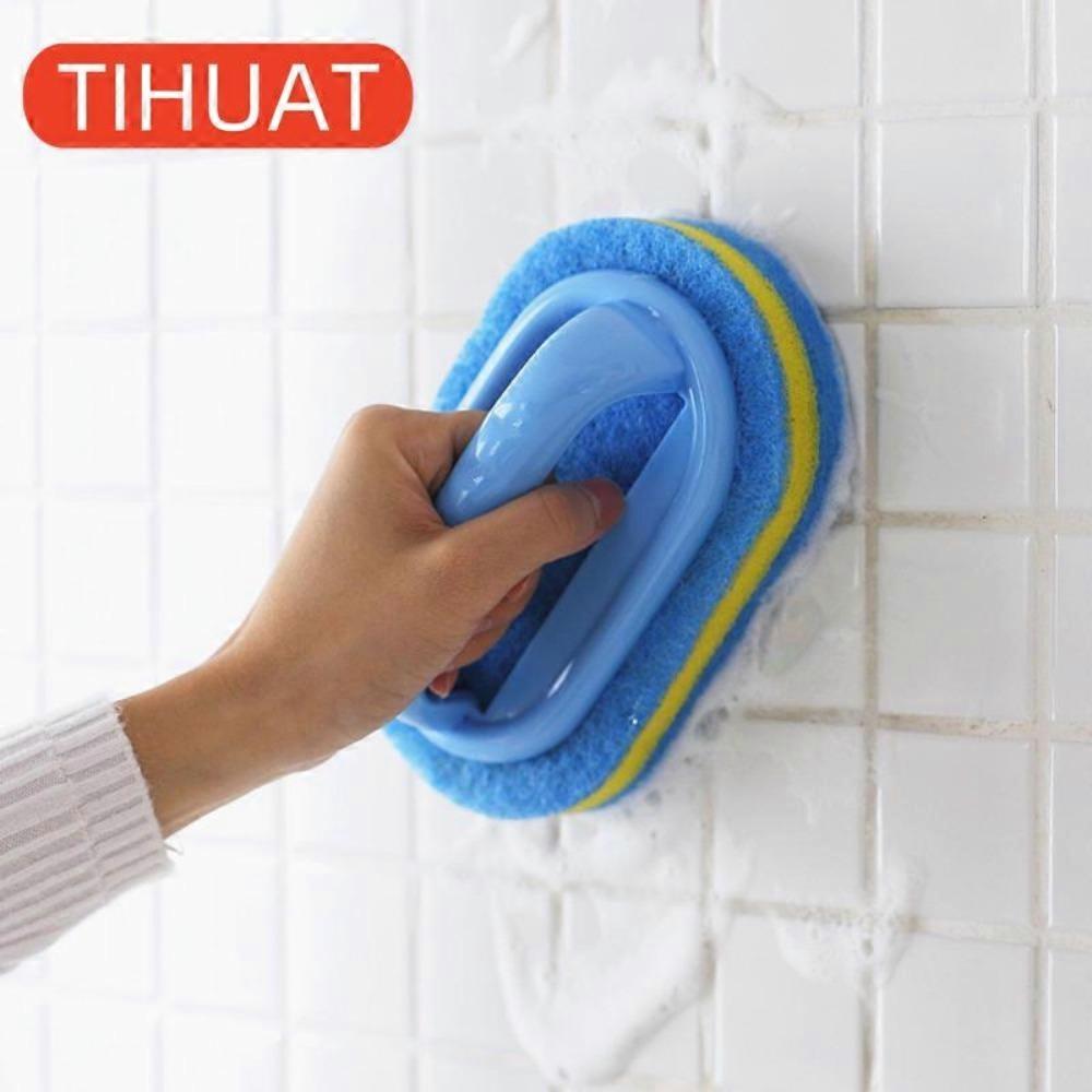 Tile & Ceramic Cleaning Sponge with Handle