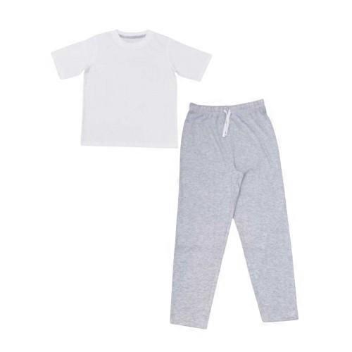 Linea Childrens/Kids Blank Crew Neck Long Pyjama Set