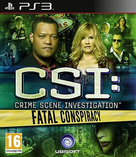 CSI Fatal Conspiracy (PS3) - Nouveautés et scellés