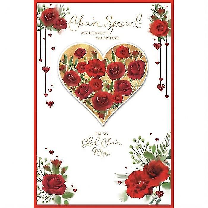Simon Elvin My Lovely Someone Special Valentine Greetings Card (Pack of 6)