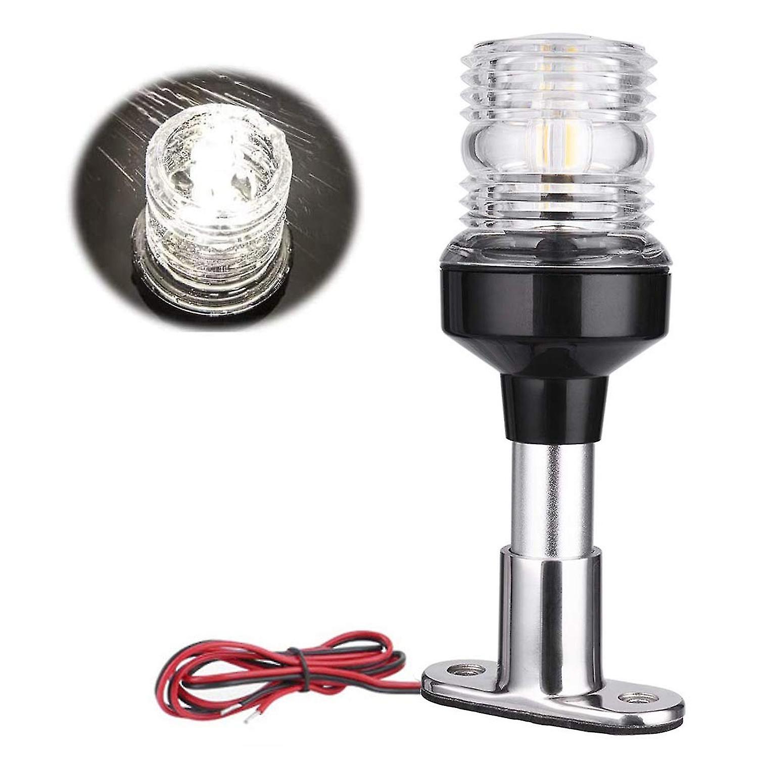 Marine Boat Yacht Light All Round 360 White Led Anchor Navigation Lamp