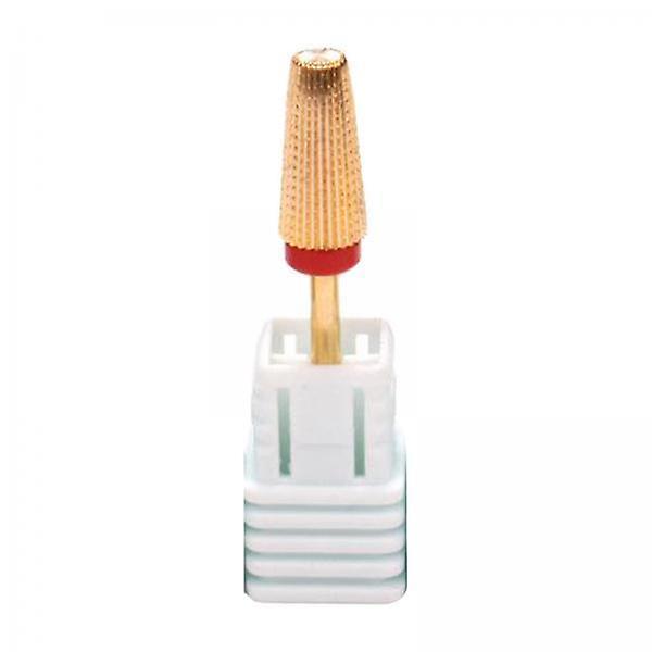 2xTapered Nail Drill Bit 3/32" Shank Two Way Rotate Use Manicure Fine