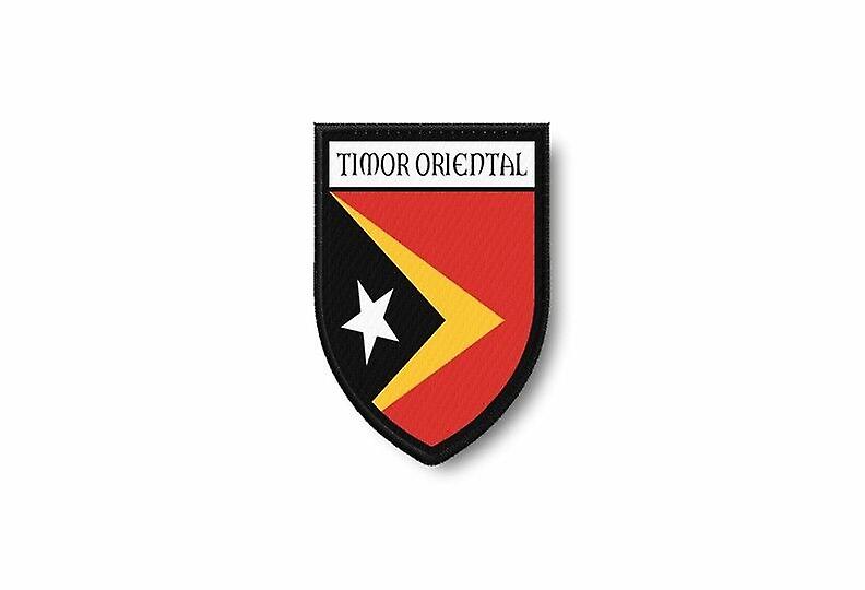 Patch Ecusson Termocollant Edge Brode Flag Prints East Timor