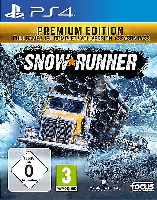 SnowRunner - Premium Edition (PS4) - New & Sealed