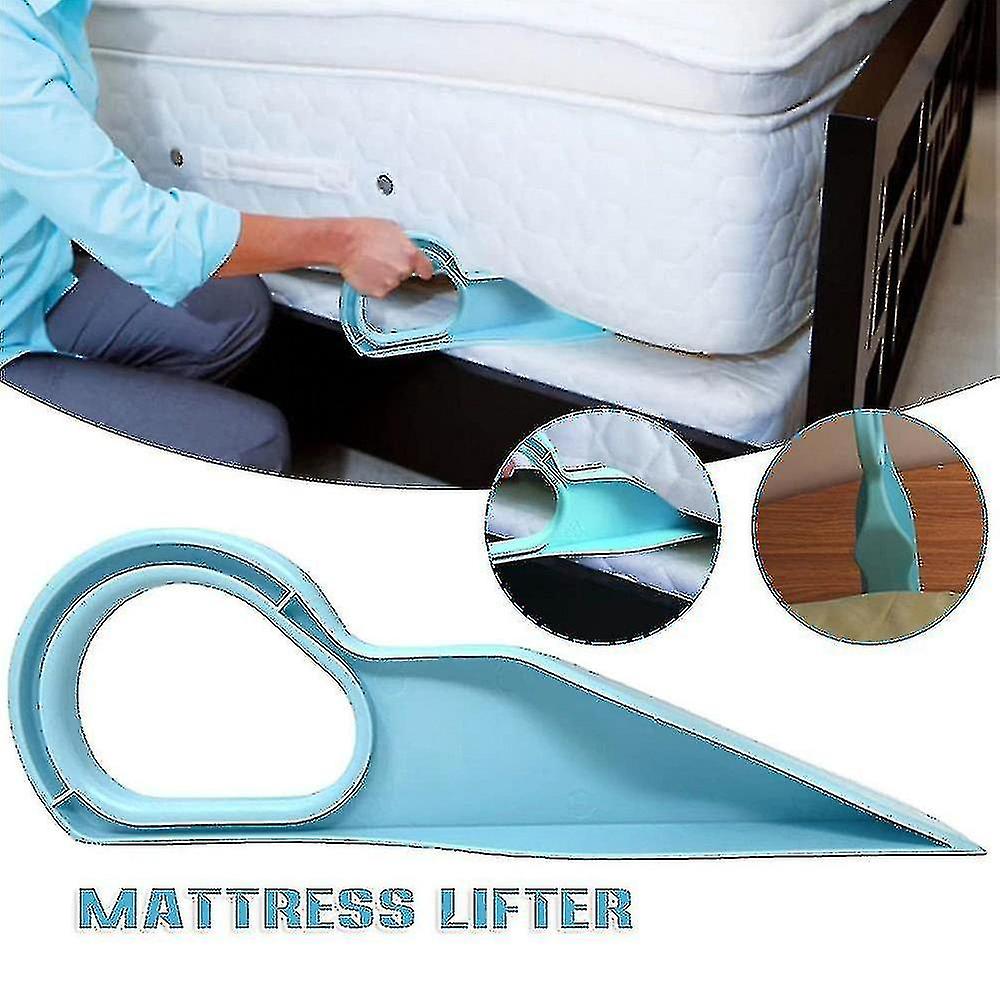 Ergonomic Mattress Wedge Elevator, Bed Making Mattress Lifting Handy Tool Alleviate Back Pain Dropsh