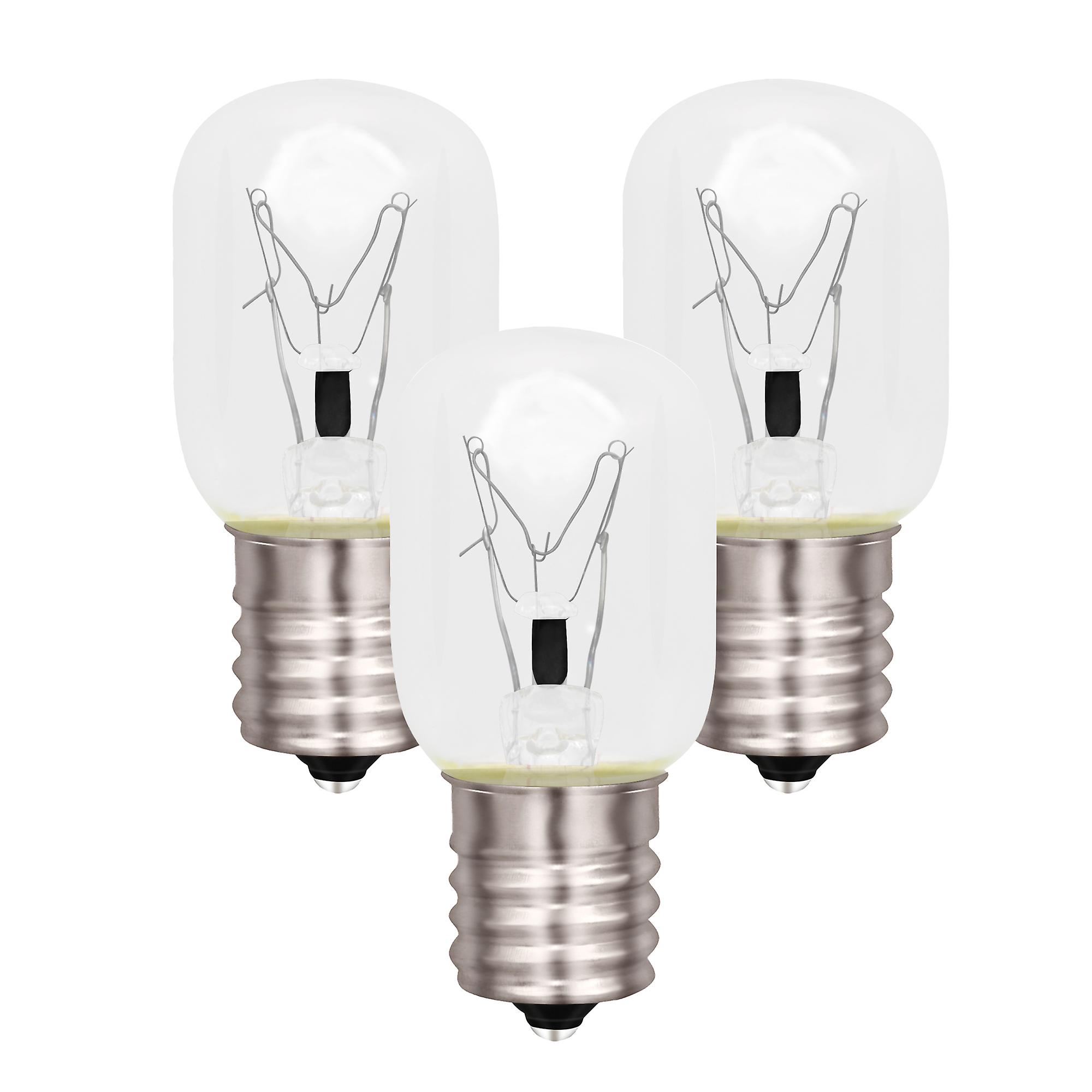 3 Pcs Microwave Oven Bulb 8206232A 40W 125V E17 Replacement for Estate