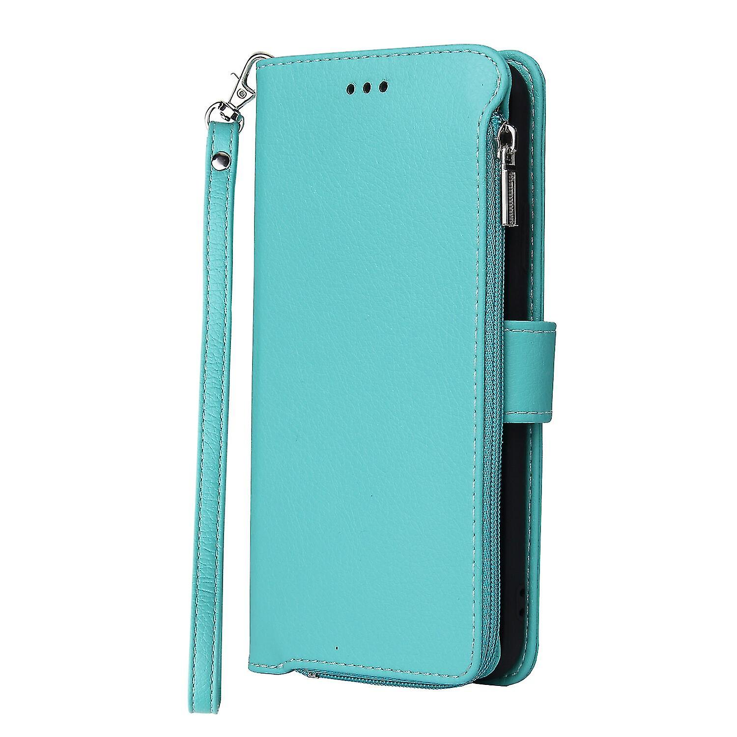 Iphone 6 Plus & 6s Plus Case Wallet With Lanyard Card Holder Pu Leather